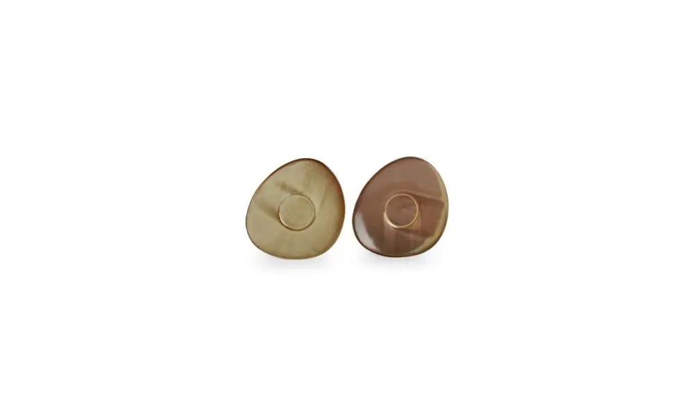 Saucer 15,5x14cm beige Escura