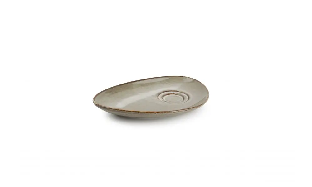 Saucer 20x13cm grey Ceres