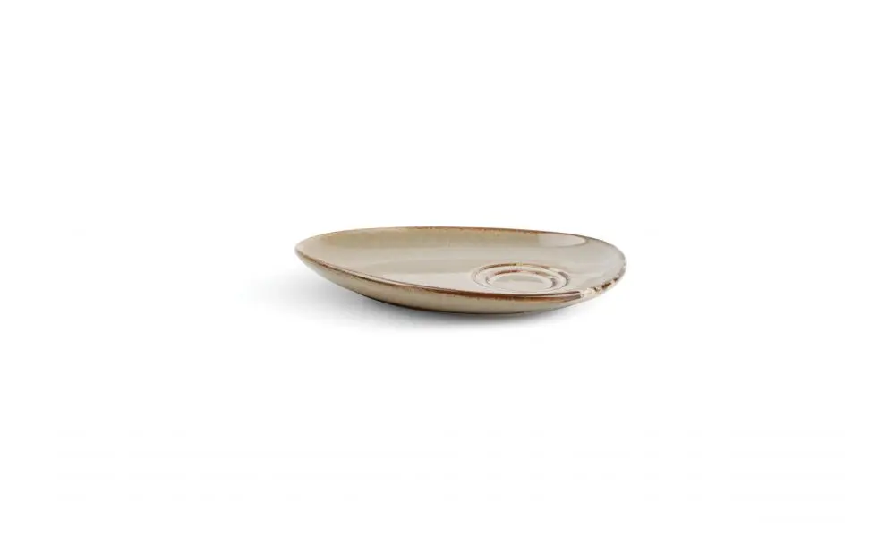 Saucer 20x13cm grey Ceres