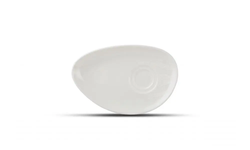 Saucer 20x13cm white Ceres