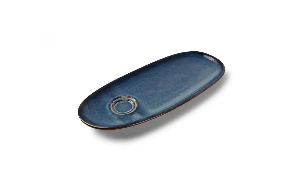 Saucer 35x15cm universal blue Nova