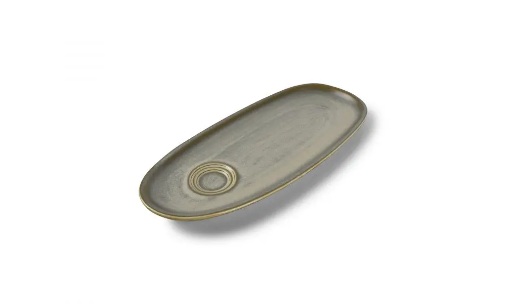 Saucer 35x15cm universal green Usko