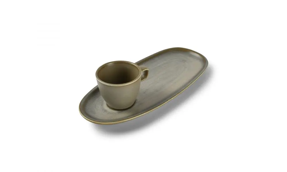 Saucer 35x15cm universal green Usko