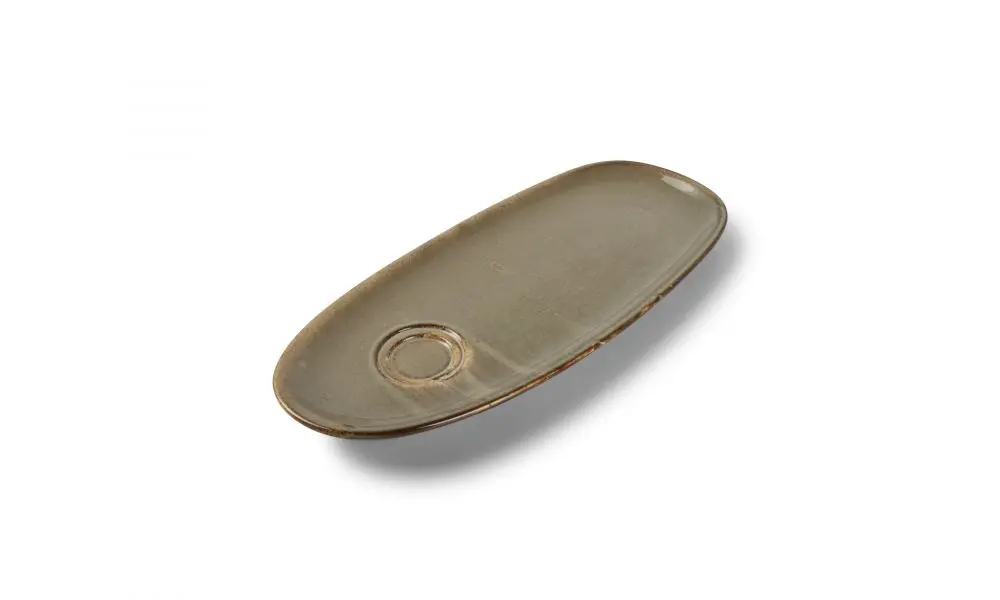 Saucer 35x15cm universal grey Ceres