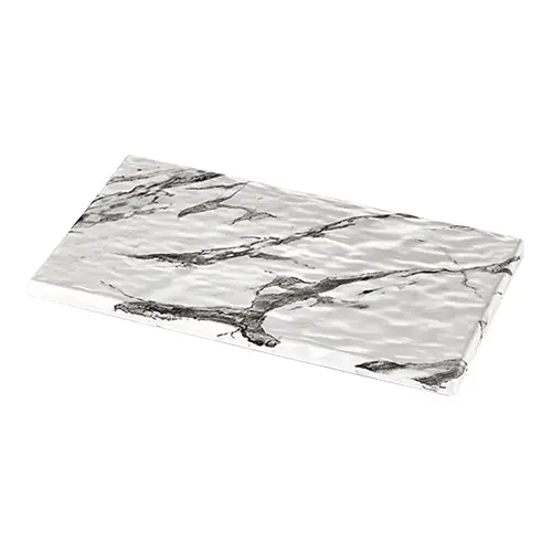 MELAMINE SERVING TRAY GN 1/3 MARBLE LOOK