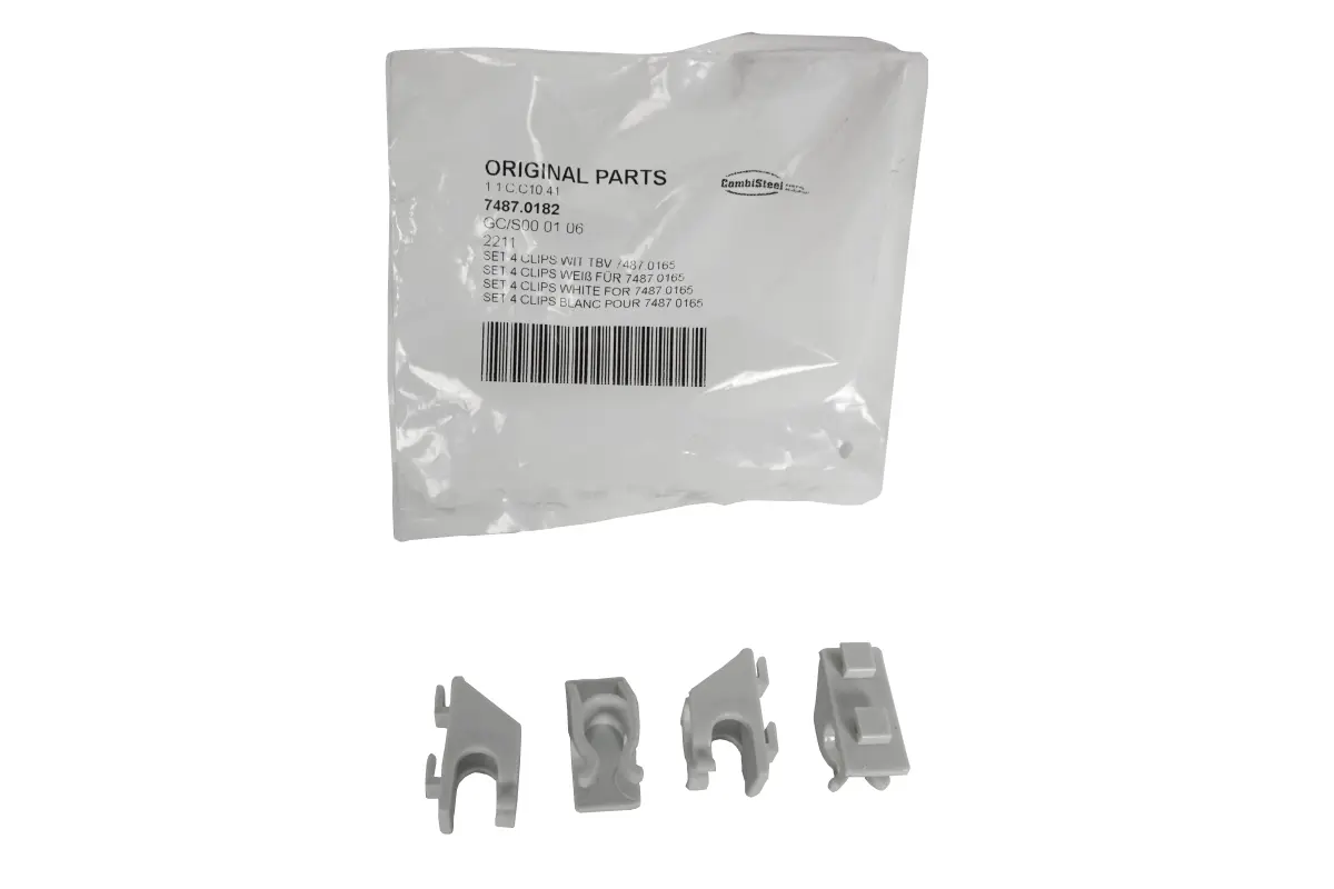 SET 4 CLIPS WHITE FOR 7487.0165