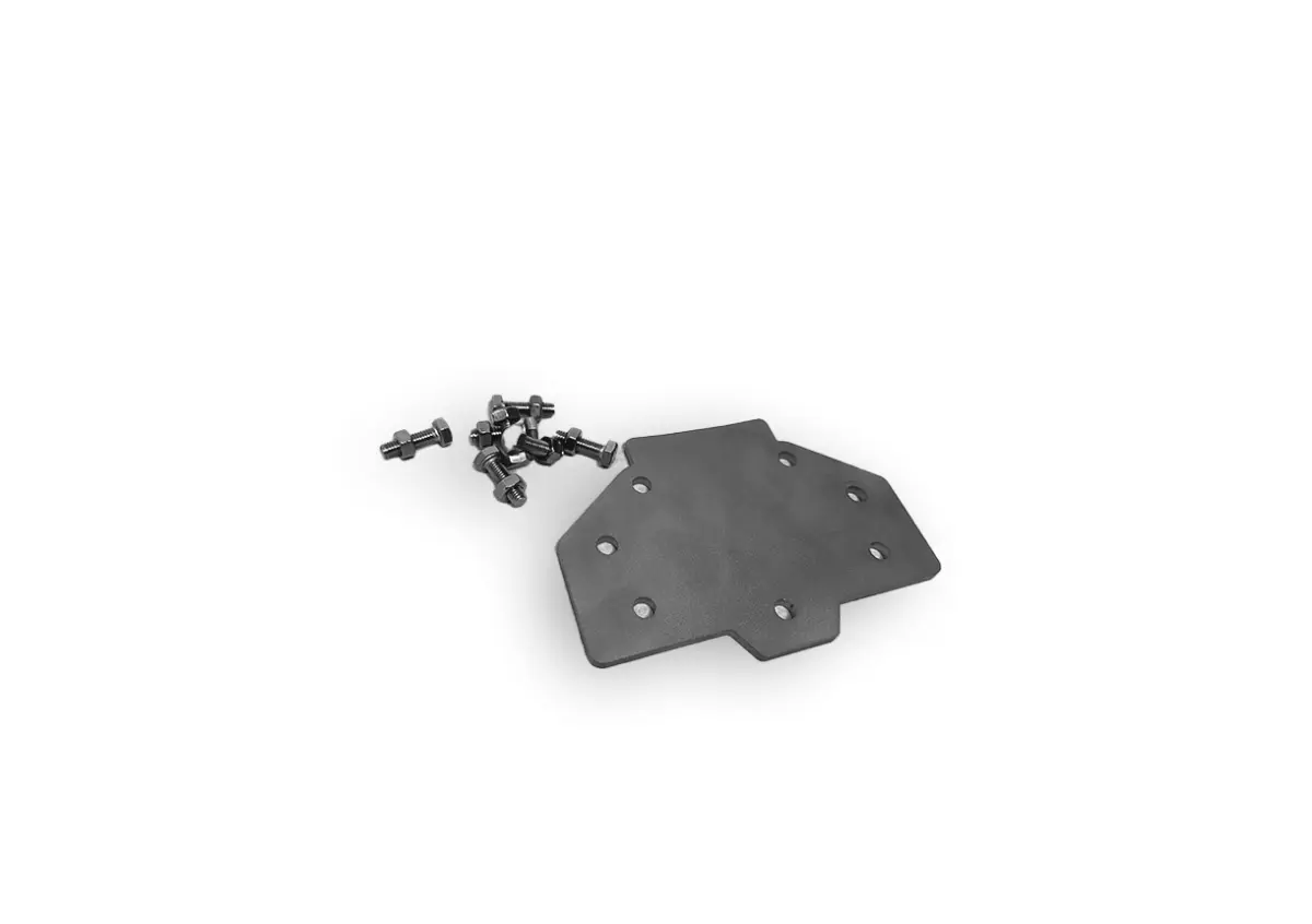 STAINLESS STEEL DRAIN 300X265 WITH 2 EXITS FOR SLOTTED CHANNEL