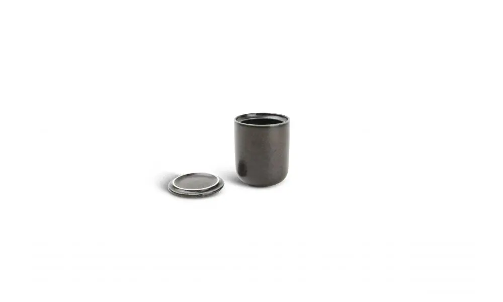 Sugar pot 17cl black Ceres