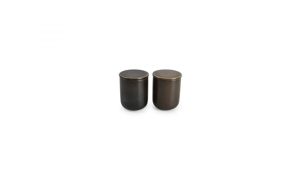 Sugar pot 17cl black Ceres