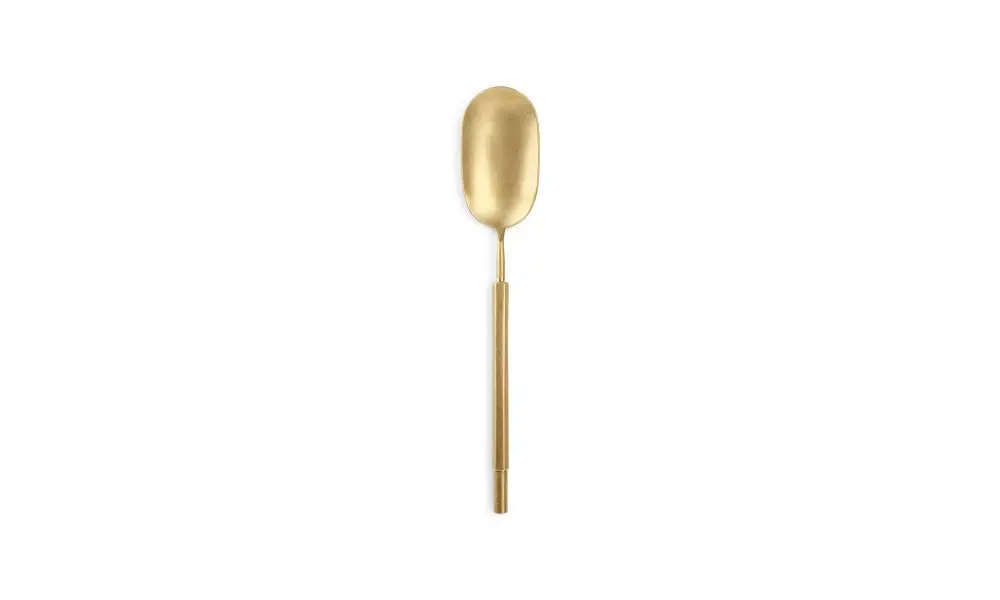 Table spoon matte gold Helix - set/6
