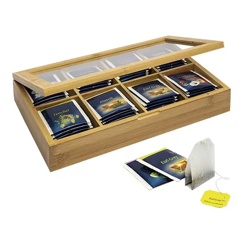 WOODEN TEA BOX