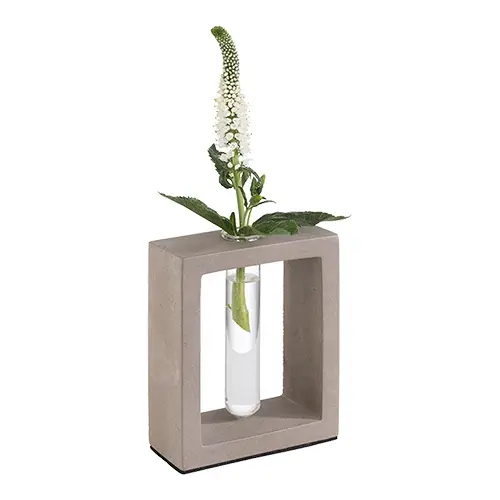 S/S CANDLE ON STEM 22CM