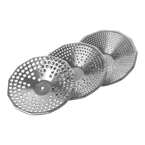 S/STEEL VEGETABLE STRAINER 24CM + 3 INSERTS