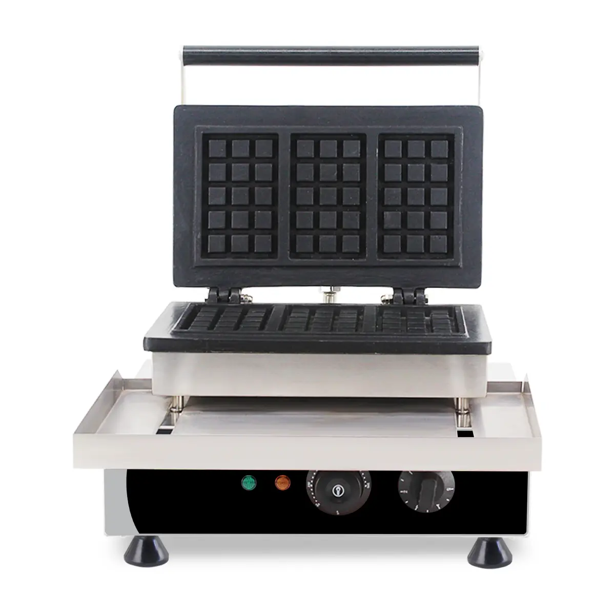 WAFFLE IRON 3PCS BRUSSELS WAFFLE