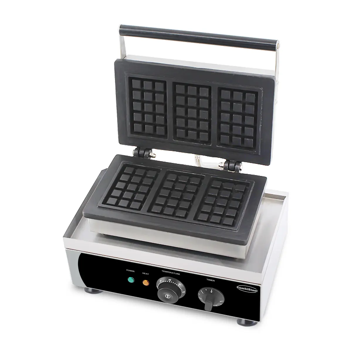 WAFFLE IRON 3PCS BRUSSELS WAFFLE