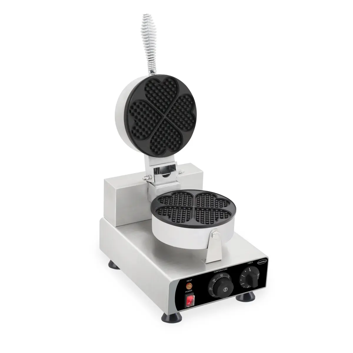 WAFFLE IRON 4PCS HEART SHAPE