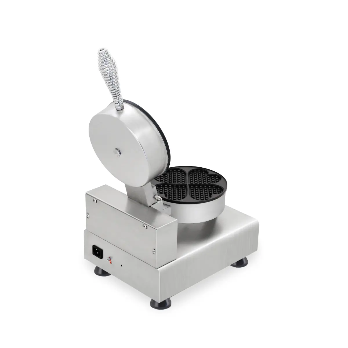 WAFFLE IRON 4PCS HEART SHAPE