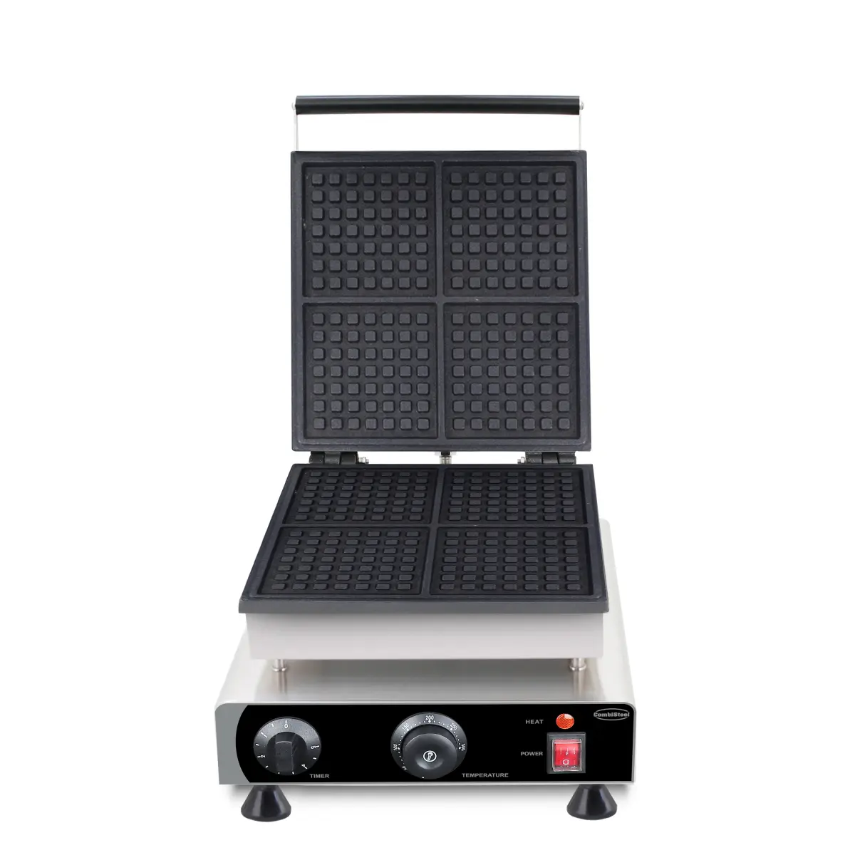 WAFFLE IRON 4PCS SQUARE WAFFLES