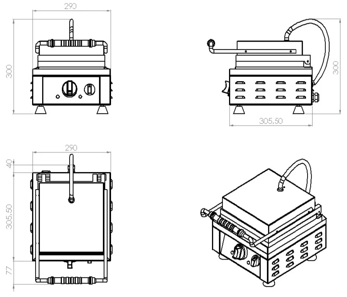 WAFFLE MAKER