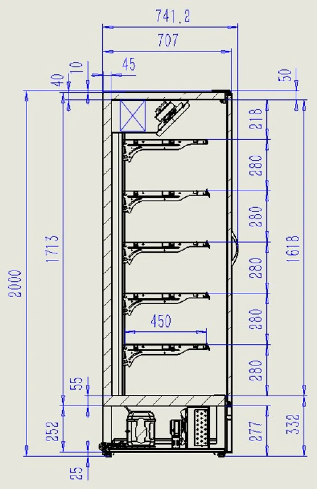 WALL MOUNTED UNIT MARCO 1.3