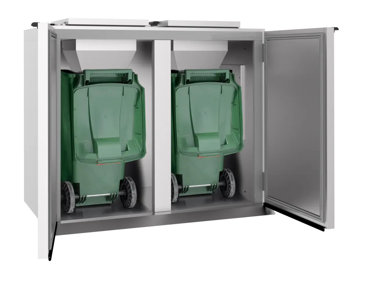 WASTE REFRIGERATOR 2X 240L