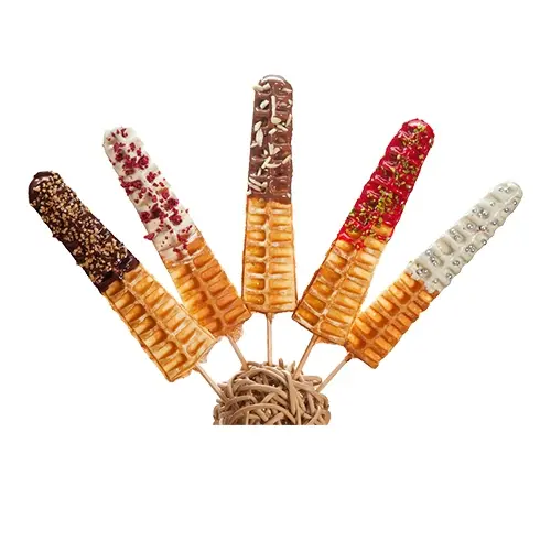 Wooden Sticks Waffle Iron