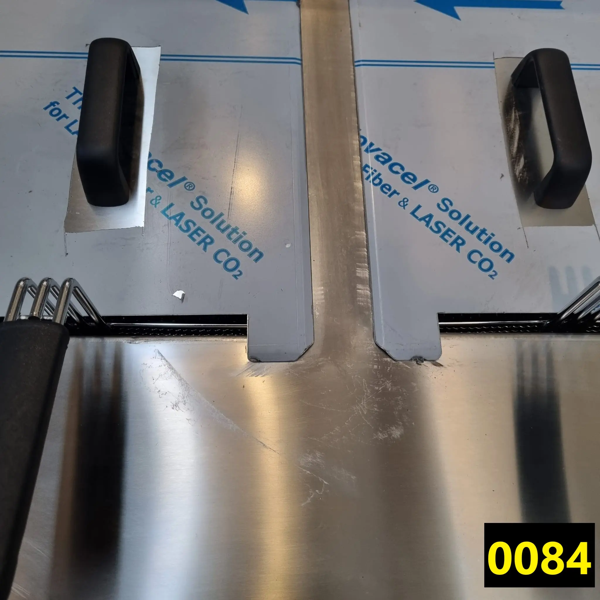 Gas fryer, tabletop, 8+8 litres - DAMAGED