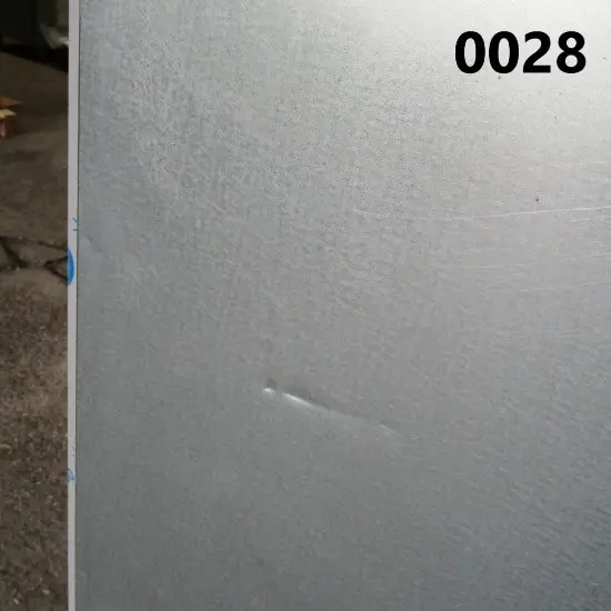 Freezer 400 litres made of stainless steel, 460x485 mm, -10°/-18°C - DAMAGED